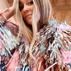 *BNWT Opal Dreamscape Tinsel Jacket*